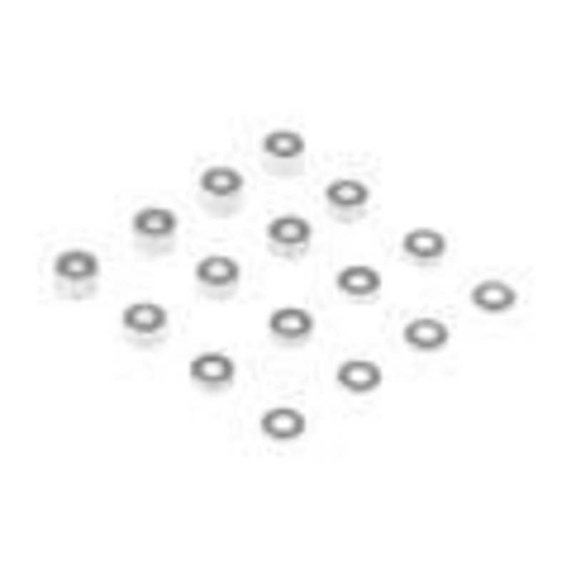HOT RACING SPC3004 M3 1.5-4.5mm Aluminum Standoff Spacer