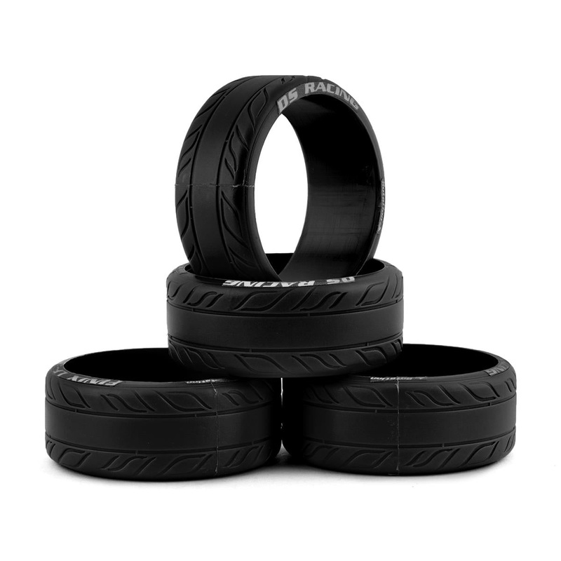 DS RACING DSC-LF-1SE Finix Treaded Drift Tires (4) (LF-1)