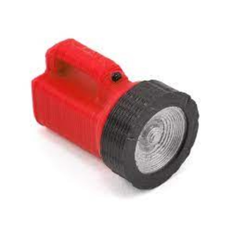 SCALE BY CHRIS SBC045LFR Large Handheld Flashlight (Red)