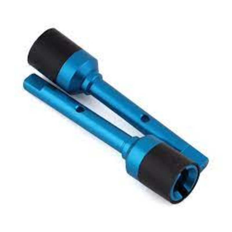 YEAH RACING TT02-016BU Tamiya TT-02 Aluminum Center Drive Cups (Blue) (2)