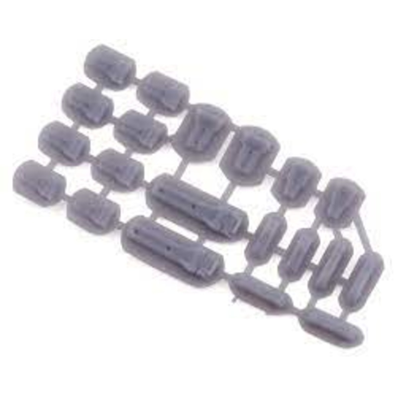 EXCLUSIVE RC ERC-24-C-1021 SCX24 Jeep 1/24 Scale Door Handles/Hinges (Resin Printed)