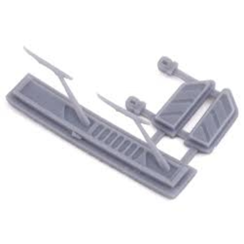 EXCLUSIVE RC ERC-24-C-1027 SCX24 Jeep 1/24 Scale Hood Latch/Hood Vent/Wiper Kit