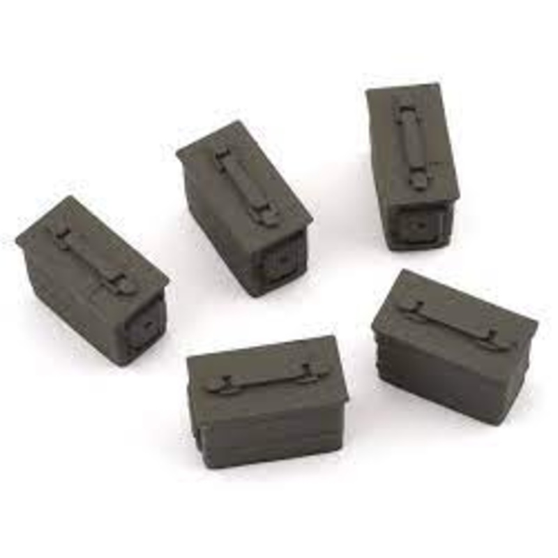 SCALE BY CHRIS SBC009G5 Ammo Box 5 Pack (Green)