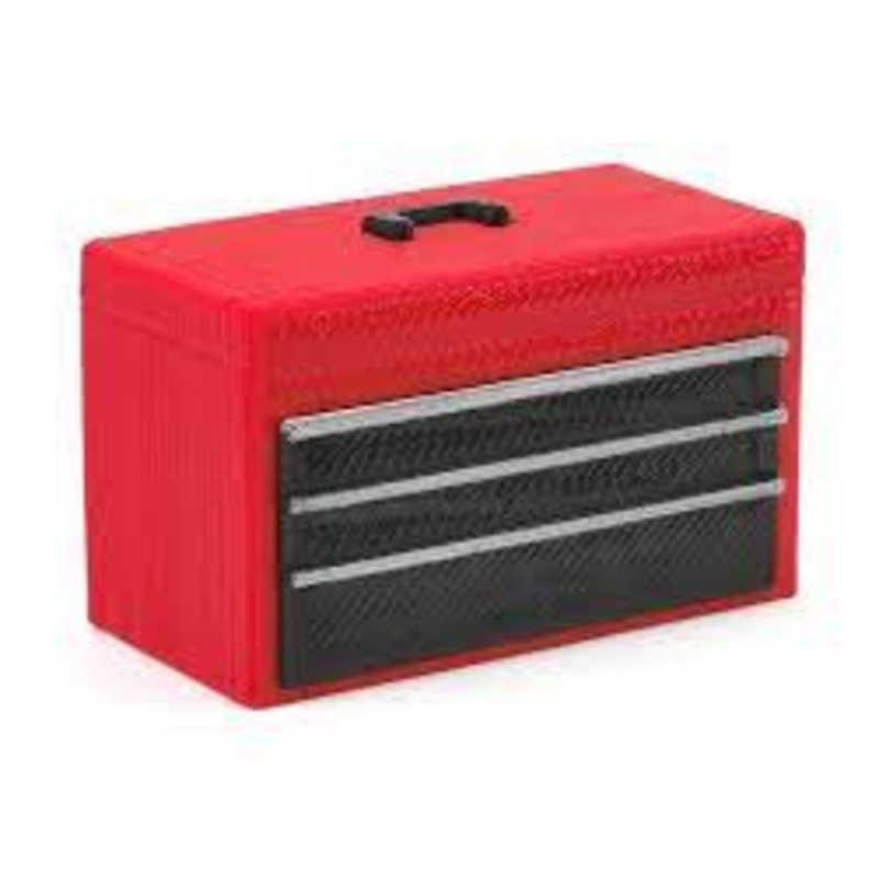 SCALE BY CHRIS SBC018RED Tool Box (Red)