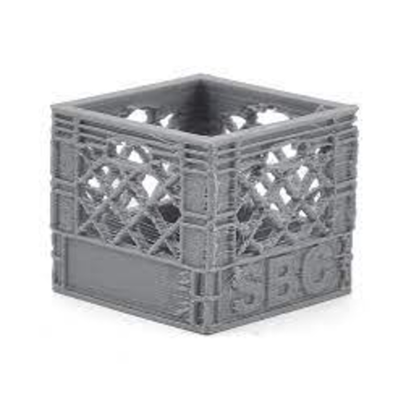 SCALE BY CHRIS SBC026SG Small Milk Crate (Grey)