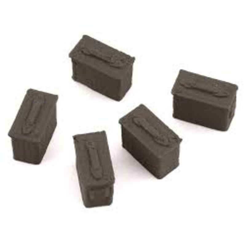 SCALE BY CHRIS SBCS24X 1/24 Scale Ammo Cans (5)