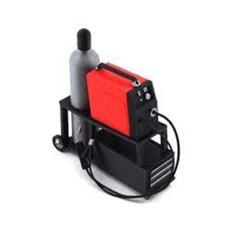 SCALE BY CHRIS SBCSS11WCR Complete Welding Cart w/Welder (Red)