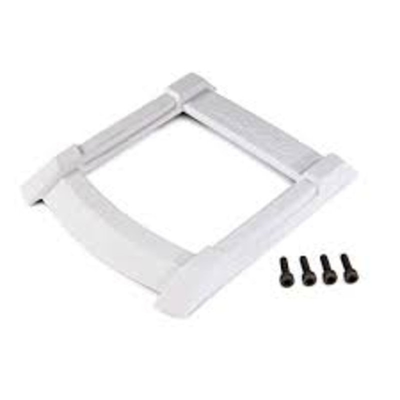 TRAXXAS 8917A Skid plate, roof body white w/ 3x12mm CS (4)