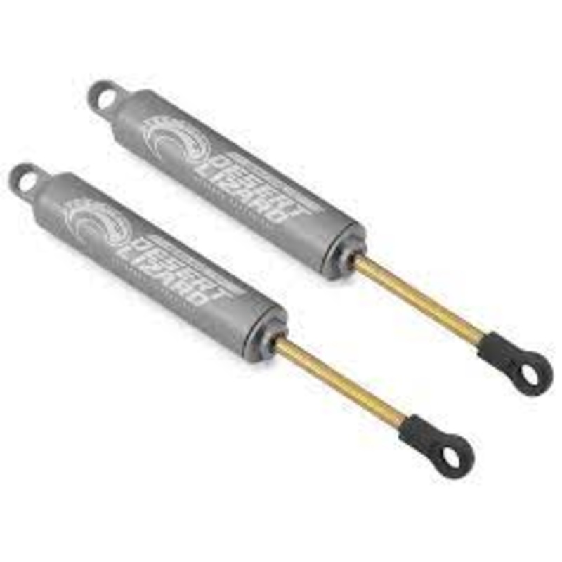 YEAH RACING DDL-110GM 110mm Desert Lizard Two Stage Internal Spring Damper 2 Gun Metal