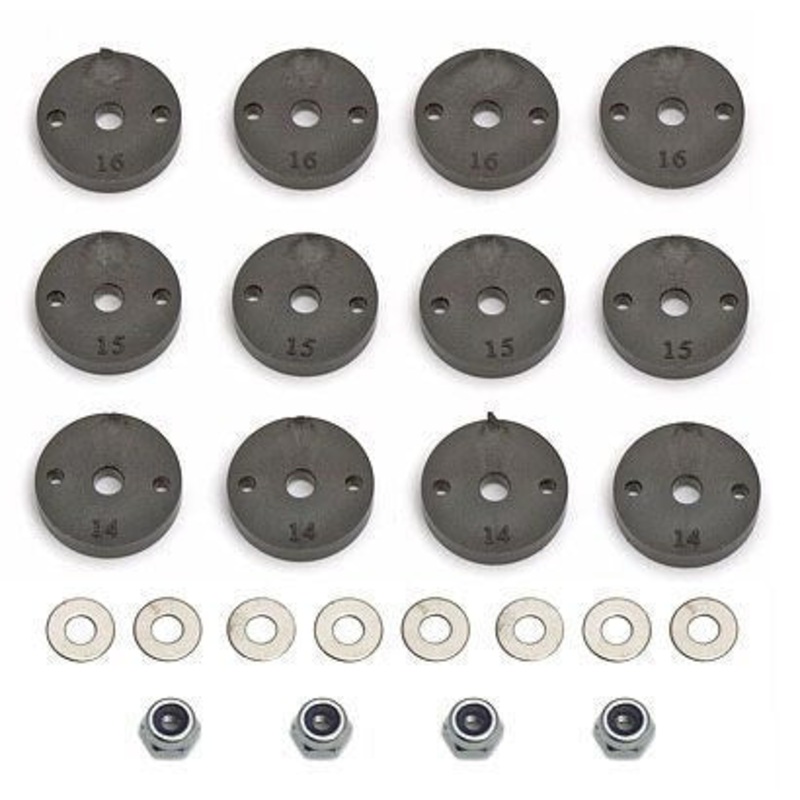 ASSOCIATED 89055 Shock Piston Set:RC8