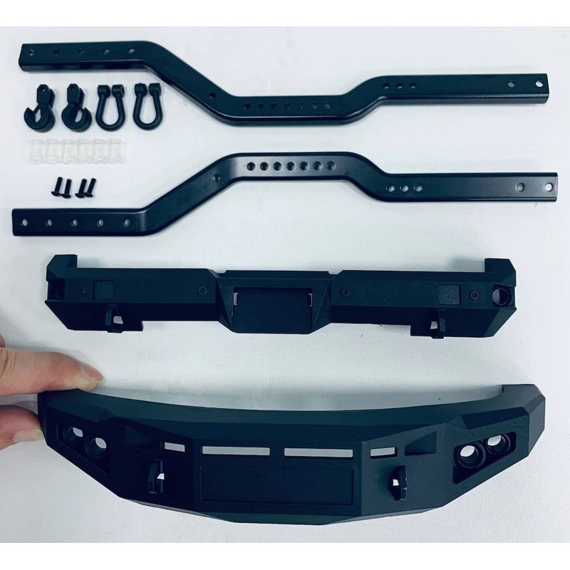CEN RACING CD0450 Black Bumper Set (Molded Front & Rear for F450)  Black Bumper Set (Mould Front & Rear for F450 SD)