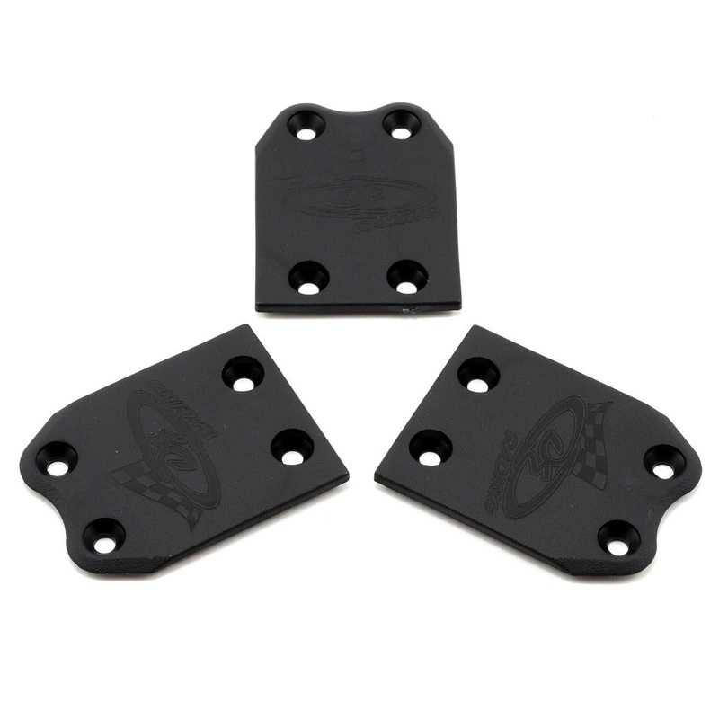 DE RACING DER-210-A XD Rear Skid Plates ASC RC8/RC8T/RC8B/RC8E/SC