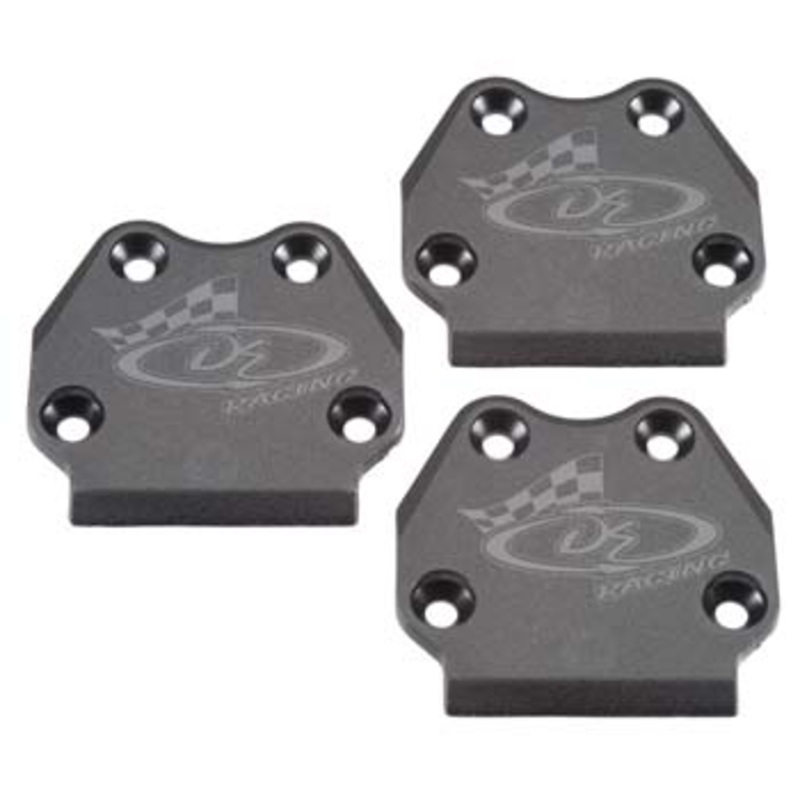 DE RACING DER-310-T Rear Skid Plates for The Tekno Rc EB48 / SCT410