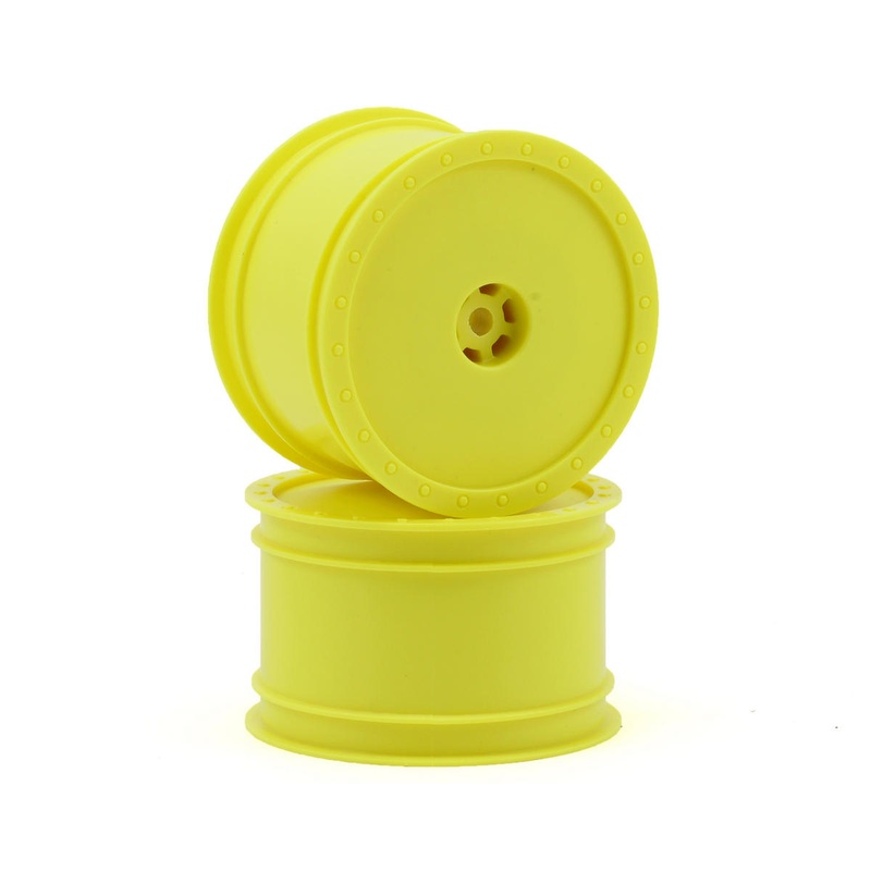 DE RACING DER-BB-DRY Borrego Buggy Wheels DEX210/DEX410 Rear Yellow