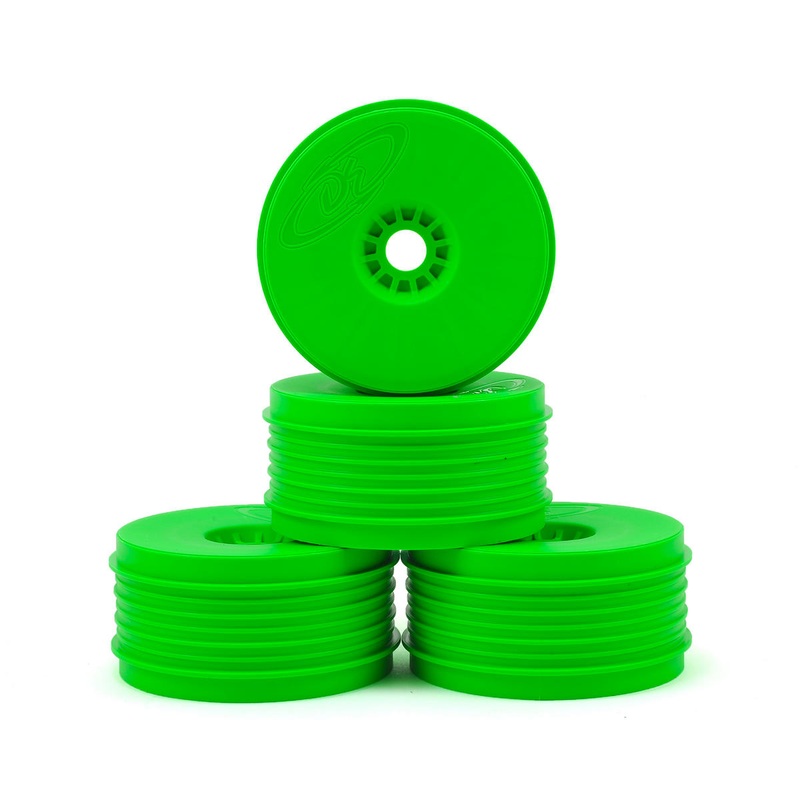 DE RACING DER-PSB-8G Speedline Plus Buggy Wheels 1/8 Buggy Green