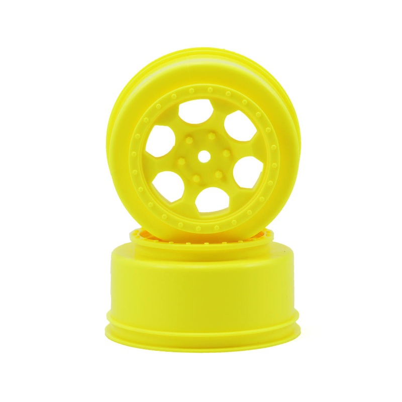 DE RACING DER-SCT-A4Y Trinidad SC Wheels ASC SC10 4x4/RS Yellow