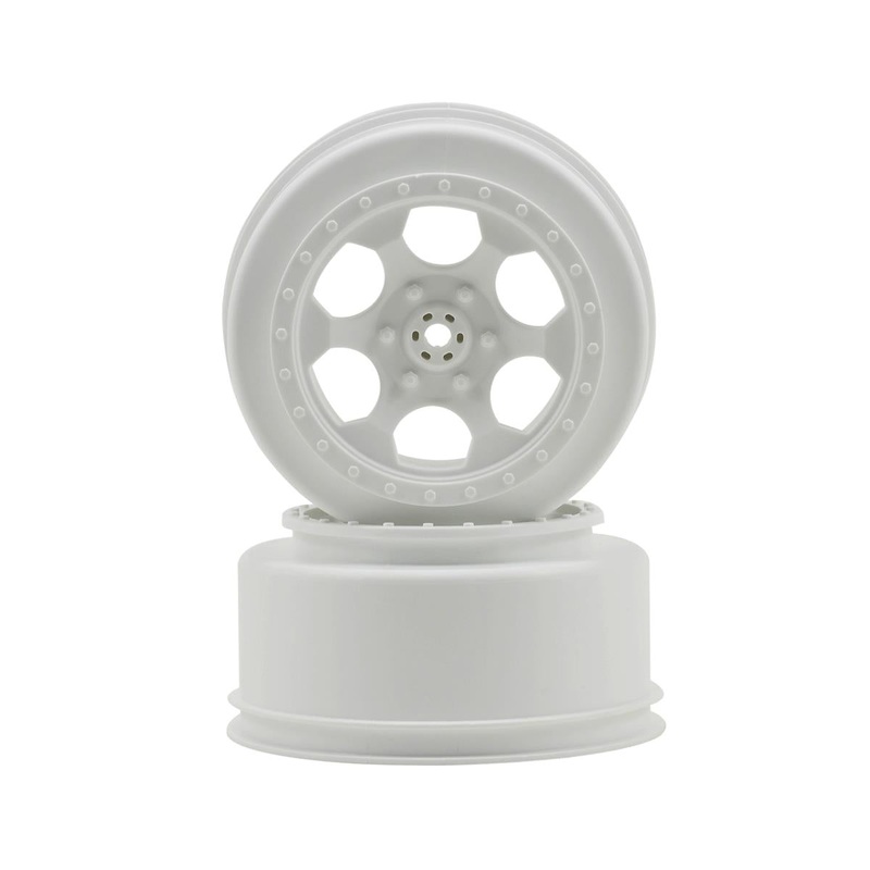 DE RACING DER-SCT-ARW Trinidad SC Wheels ASC SC10 Rear White