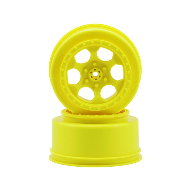 DE RACING DER-SCT-ARY Trinidad SC Wheels ASC SC10 Rear Yellow