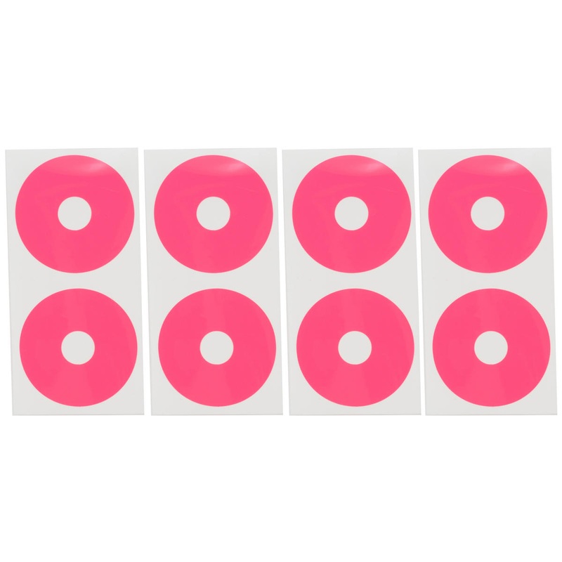 DE RACING DER-SD1-P Wheel Sticker Disks 1/10 Buggy Pink