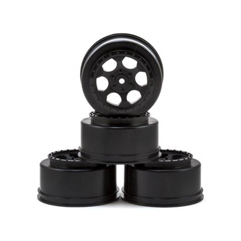 DE RACING DER-TS4-10B Black Trinidad SC Wheels