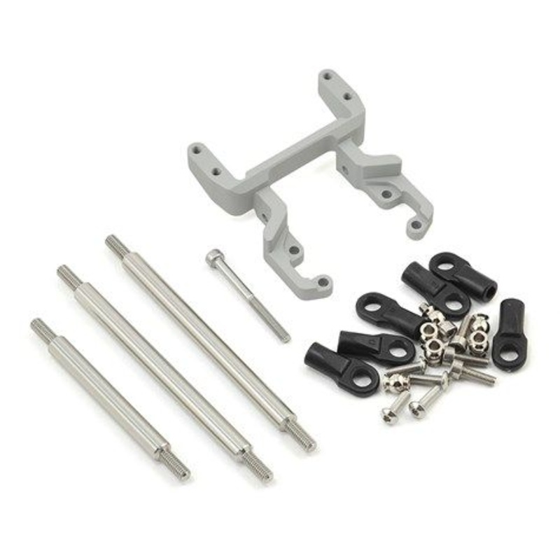 VANQUISH VPS07857 Currie F9 SCX10 II Servo Mount Clear