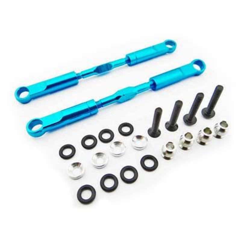 HOT RACING ECT5706 Blue Aluminum 89mm Rear Turnbuckles