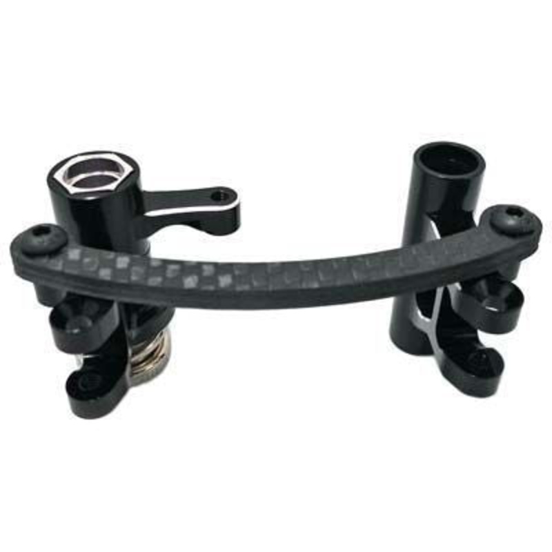 HOT RACING SCTE48G01 Steering W Graphite Steering Brace SCTE