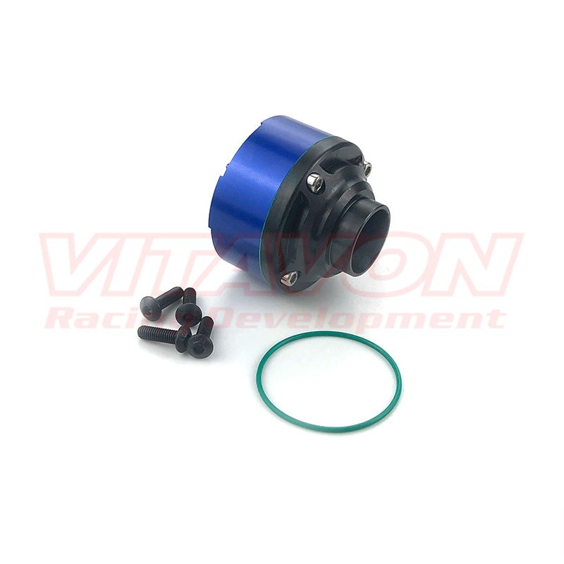 VITAVON XMAX122 BLUE CNC Aluminum #7075 Center Diff Case for 1/5 XMAXX X-MAXX XRT
