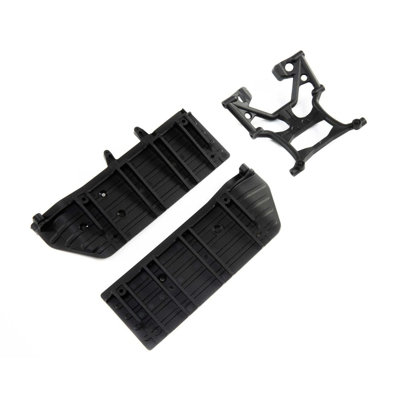 AXIAL AXI231014 Side Plates & Chassis Brace: SCX10III