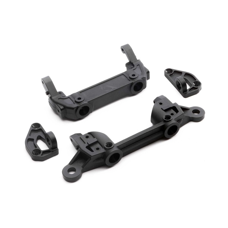 AXIAL AXI251008 SCX6: Front Bumper Mount/Body Mounts, FR/RR