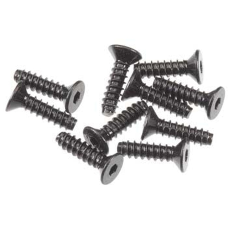 AXIAL AXA0414 Hex Socket Tapping Flat Head M2.6x10mm Blk(10)