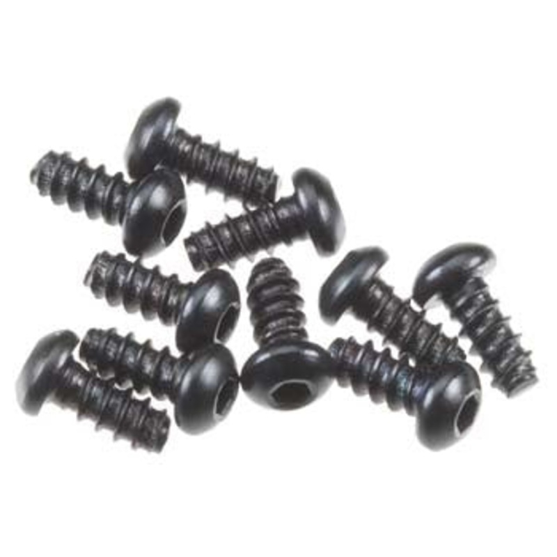 AXIAL AXA0422 Hex Socket Tapping Button Hd M2.6x6mm Blk (10)