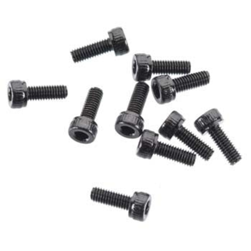 AXIAL AXA084 Cap Head M3x8mm Black Oxide (10)