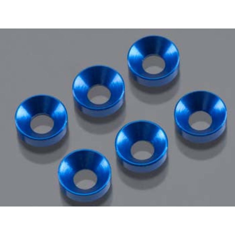 AXIAL AXA1103 Cone Washer 3x6.9x2 Blue (6) *DISC*