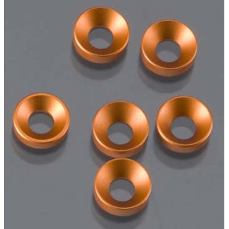 AXIAL AXA1104 Cone Washer 3x6.9x2 Orange *DISC*