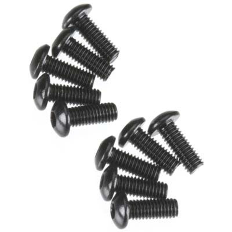 AXIAL AXA114 Hex Button Head 3x8mm Black Oxide (10)