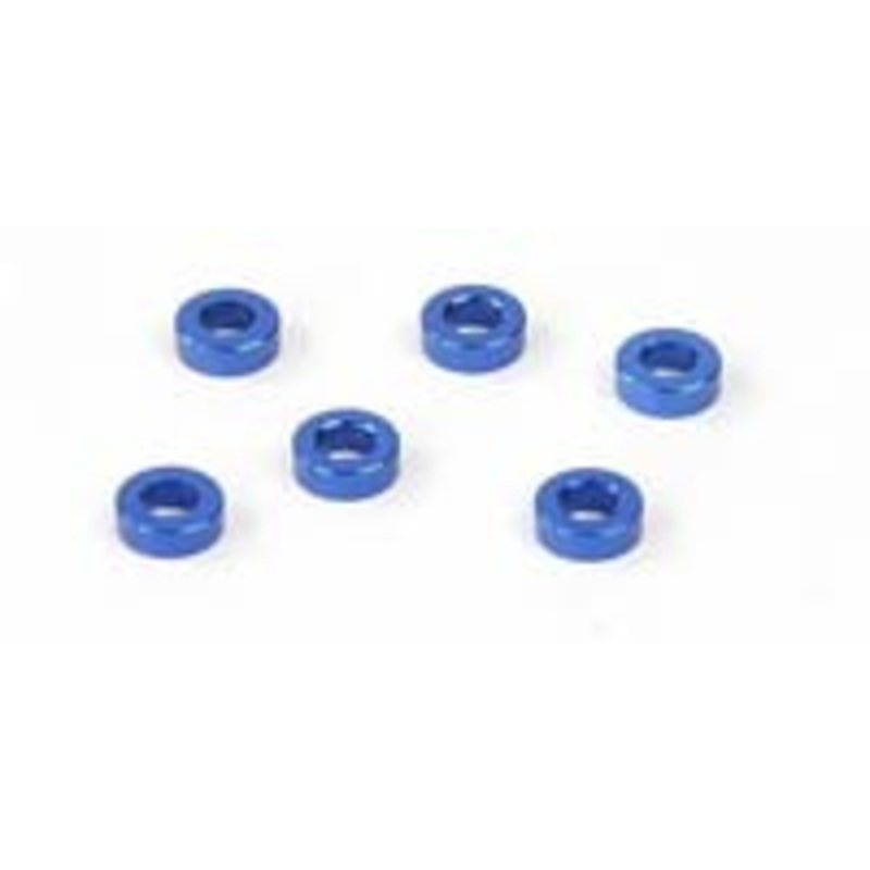 AXIAL AXA1344 Spacer 2x6mm Blue (6) *DISC*