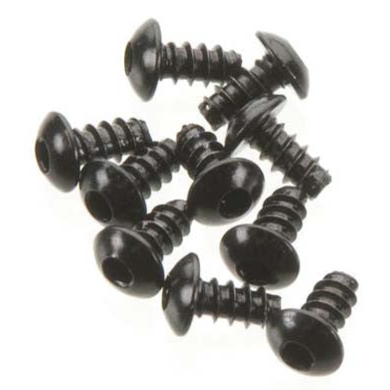 AXIAL AXA433 Hex Socket Button Head M3x6mm Black (10)