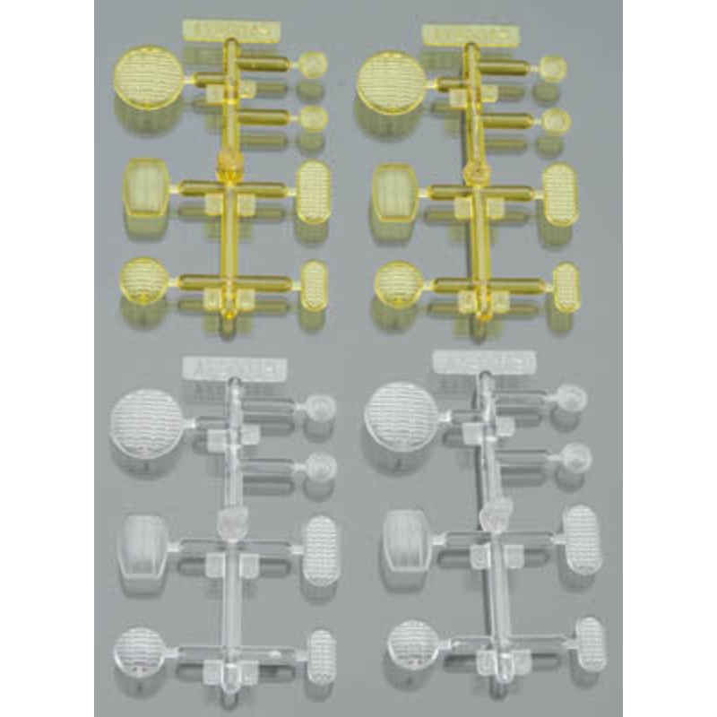 AXIAL AX80049 LED Lens Set Yellow/Clear (4)