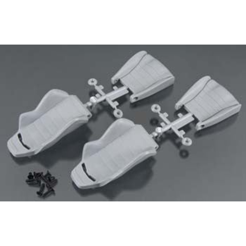AXIAL AX80080 Corbeau LG1 Seat Grey (2pcs)