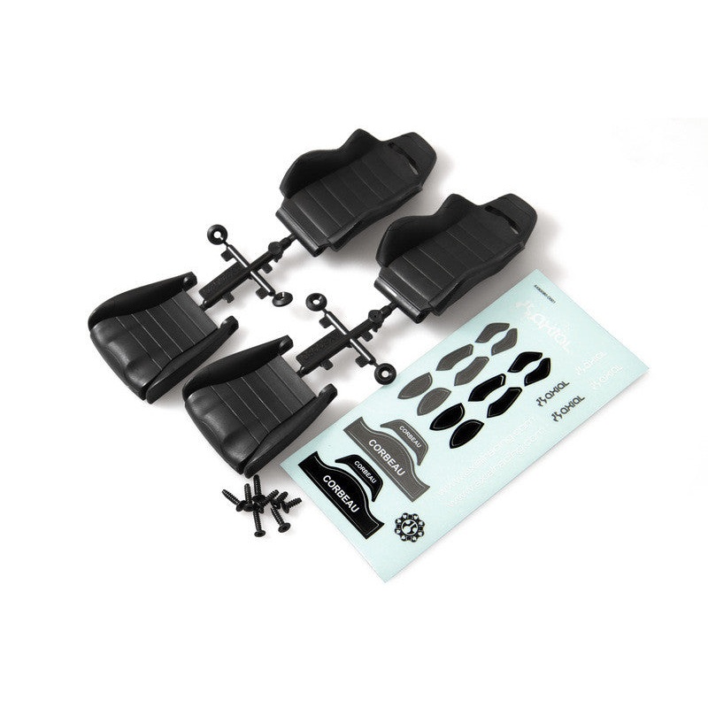 AXIAL AX80090 Corbeau LG1 Seat Black (2)
