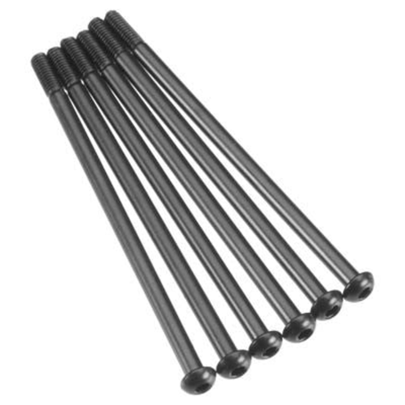 AXIAL AXA0128 Hex Socket Button Head Screw Shaft M3x61mm Black