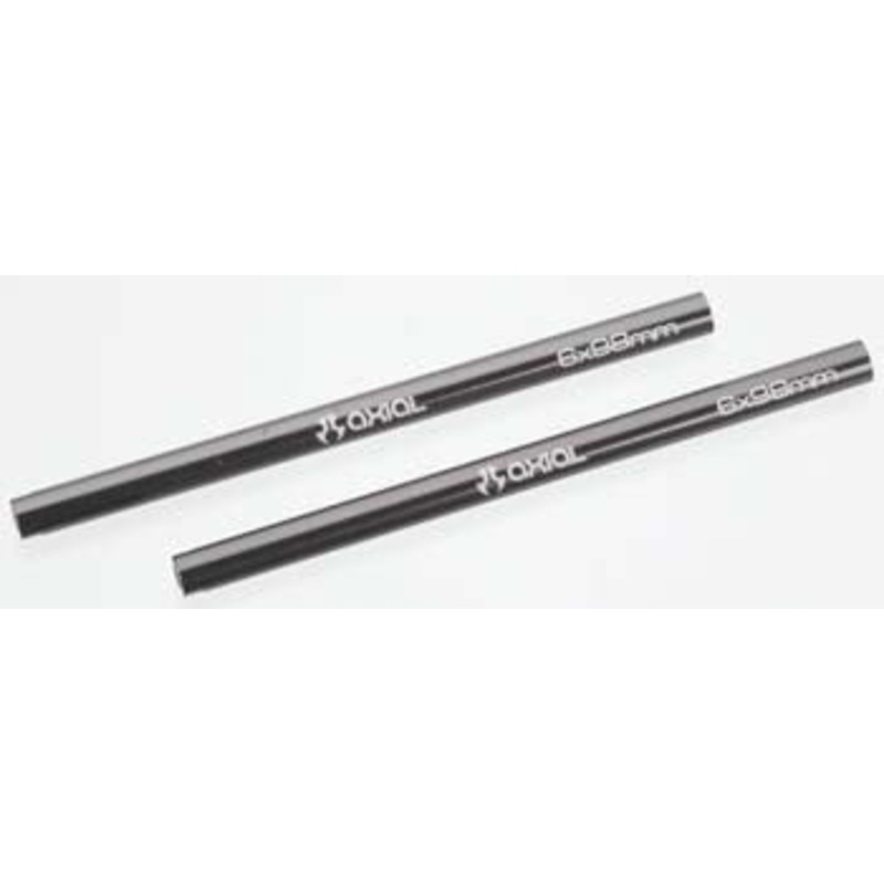 AXIAL AX30518 Threaded Aluminum Pipe 6x98mm Grey