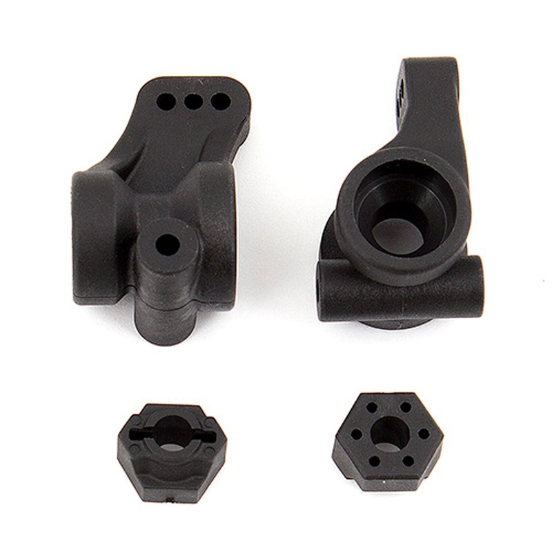 ASSOCIATED 91418 Rear Hubs and Wheel Hexes