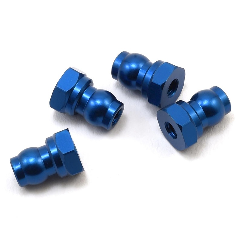 ASSOCIATED 91815 10mm Aluminum Shock Bushings (Blue)