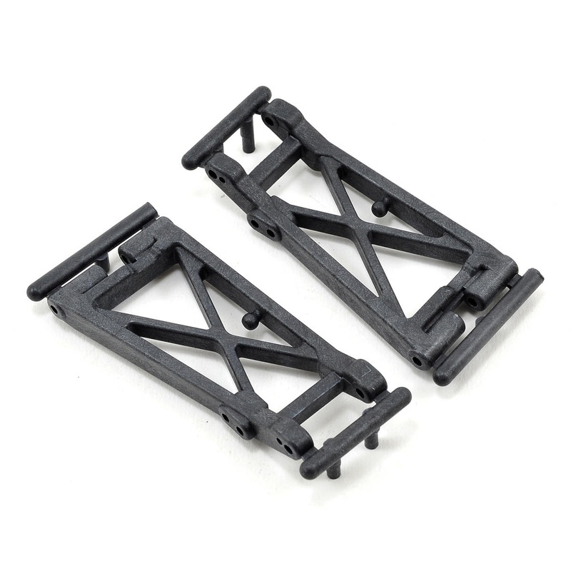 ASSOCIATED 9583 FT Rear A-Arm Carbon RC10B4 (2); B4.1