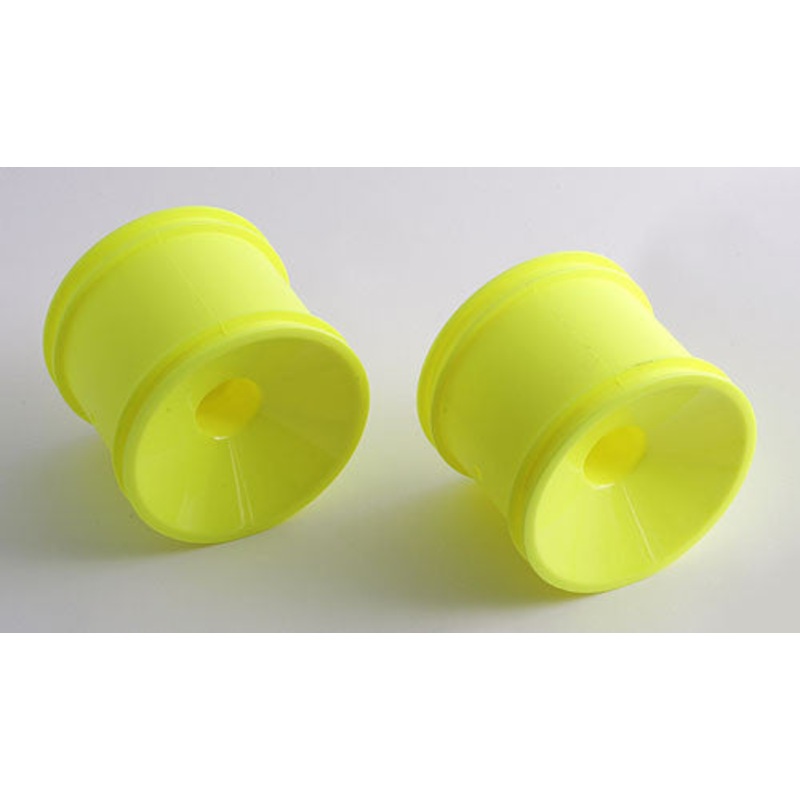 ASSOCIATED 7850 Front Dish Truck Wheel Yellow *DISC*