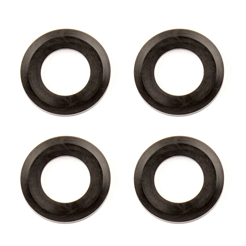 ASSOCIATED 81184 Bleeder Shock Cap Seals, 16mm