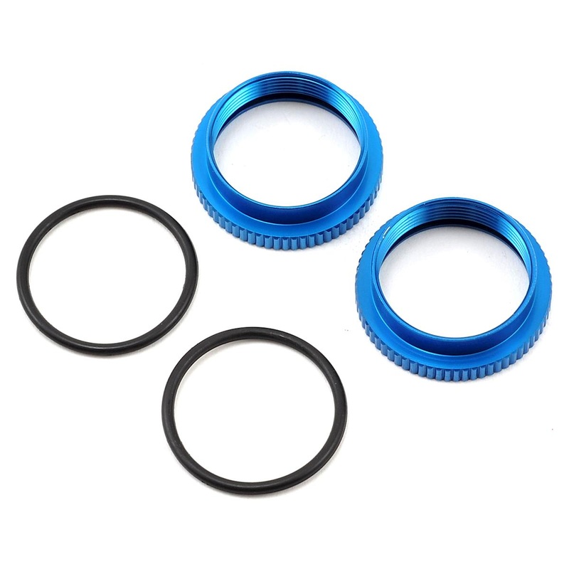 ASSOCIATED 81221 20mm Aluminum Spring Collars (2)