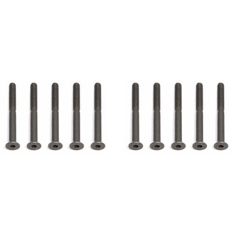 ASSOCIATED 89212 Flat Head Cap Screw 3x30mm (10)
